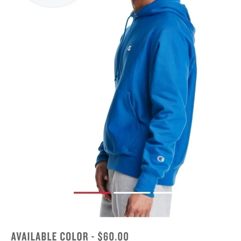 New men's champion hoodie size small_3